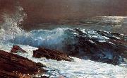 Winslow Homer Sunlight on the Coast, painting
